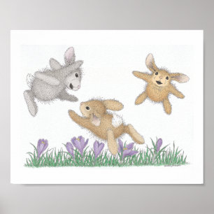 Die Happy Hoppers® Wall Art Poster
