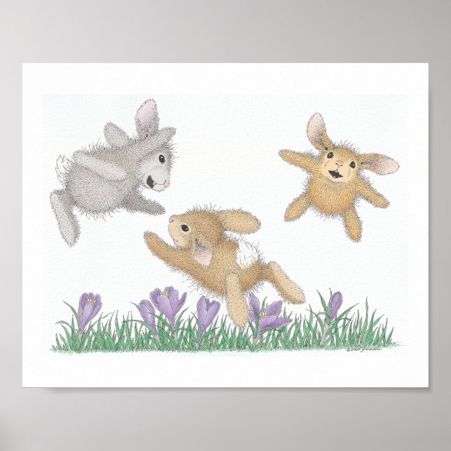 Die Happy Hoppers® Wall Art Poster (Vorne)