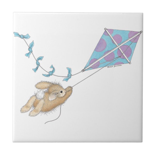 Die HappyHoppers® Keramik-Fliese Fliese (Vorderseite)