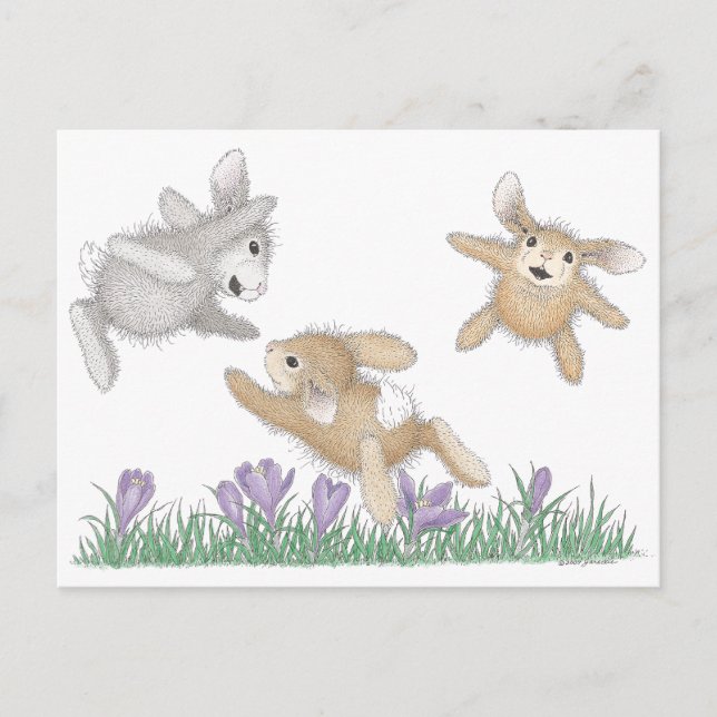 Die HappyHoppers® Postkarte (Vorderseite)