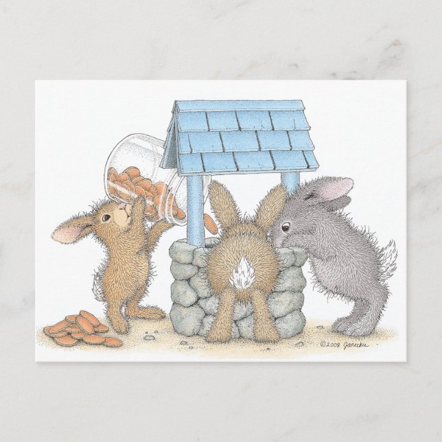 Die HappyHoppers® Postkarte (Vorderseite)