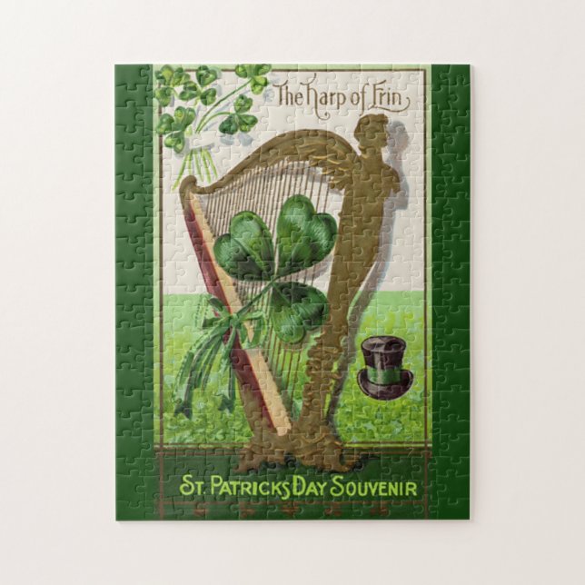Die Harfe Erins Puzzle (Vertikal)
