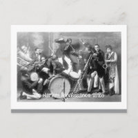 Die Harlem-Renaissance 1926 – Jazz-Ära-Postkarte
