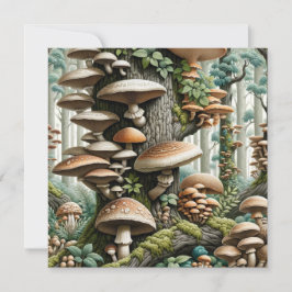 Die Harmonie der Natur: Botanisches nahtloses Must Einladung