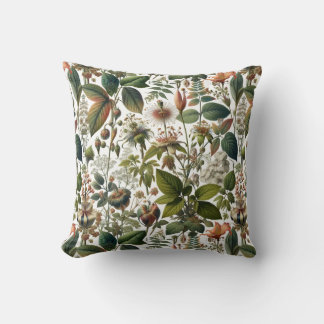 Die Harmonie der Natur: Botanisches nahtloses Must Kissen