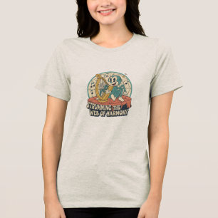 Die Harmoniewebseite zupfen Tri-Blend Shirt