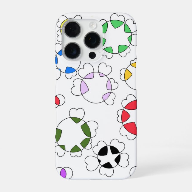 Die hart-round-Runden der iPhone-Fälle iPhone Hülle (Rückseite)