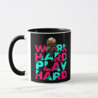 Die harte Arbeit - harte Skull-Motivation ist uner