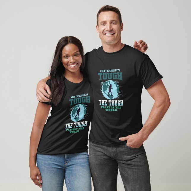 Die harte Natur entdecken Planet T-Shirt (Unisex)
