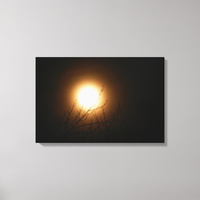 DIE HARVESTE MONDLeinwand Leinwanddruck (Vorderseite)