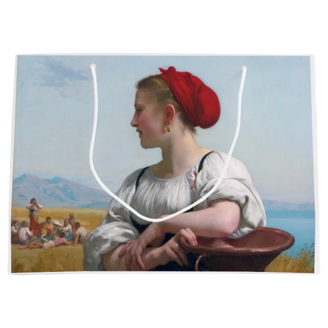 Die Harvester, Bouguereau Große Geschenktüte (Vorderseite)