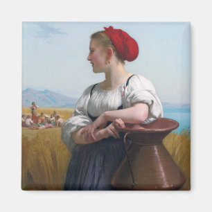 Die Harvester, Bouguereau Magnet