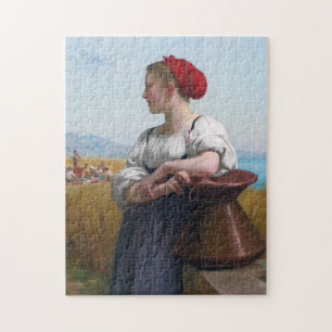 Die Harvester, Bouguereau Puzzle