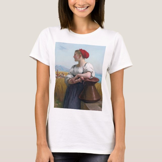 Die Harvester, Bouguereau T-Shirt (Vorderseite)