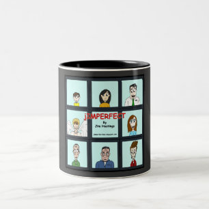 Die hastige Bündel-Tasse Zweifarbige Tasse