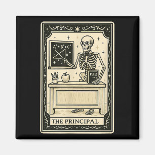 Die Hauptkarte des Tarots - Halloween Soky Gothic  Magnet