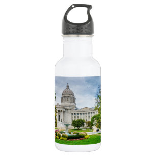 Die Hauptstadt von Missouri Edelstahlflasche
