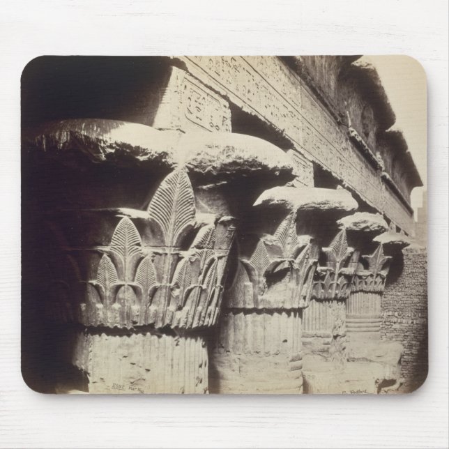 Die Hauptstädte des Portico, Tempel von Khnum, Mousepad (Vorne)