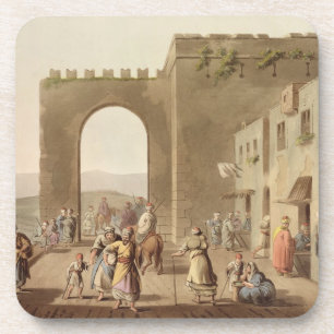 Die Hauptstraße in Bethlehem, 'von den Ansichten Untersetzer