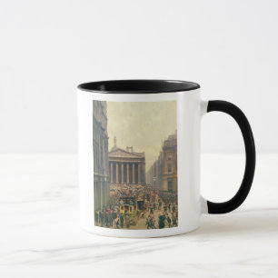 Die Hauptverkehrszeit durch den königlichen Tasse