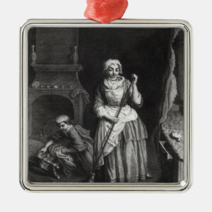 Die Haushälterin Silbernes Ornament