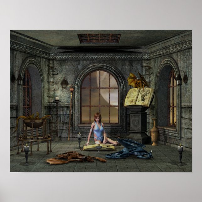 Die Haustiere der Zauberin Poster (Vorne)