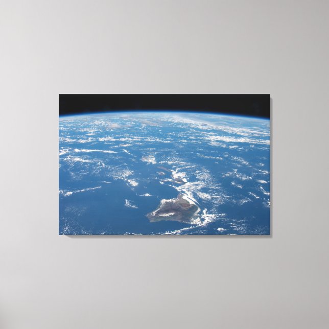 Die Hawaiianische Inselkette Leinwanddruck (Vorderseite)