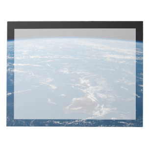 Die Hawaiianische Inselkette Notizblock