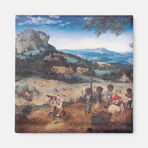 Die Haymaking, Pieter Bruegel Magnet