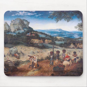Die Haymaking, Pieter Bruegel Mousepad