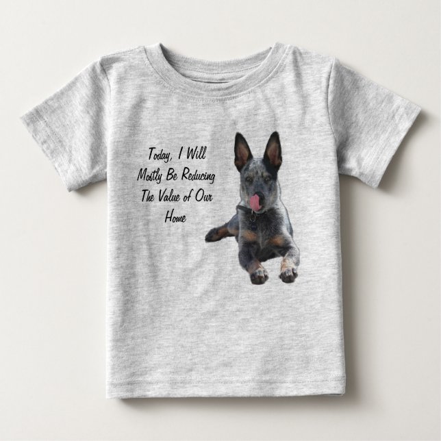 Die Heeler Reduzierung Baby T-shirt (Vorderseite)
