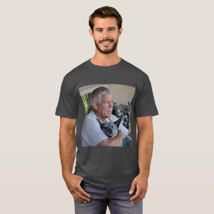 Die Heide-Grau-T-Shirt der Männer T-Shirt