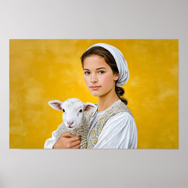 Die heilige Agnes von Rom: Unschuld und Mut Poster (Vorne)