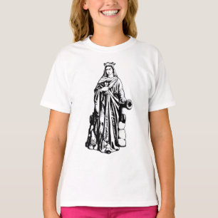 Die heilige Barbara, die große Märtyrerin, sakrale T-Shirt