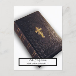 Die heilige Bibel Postkarte