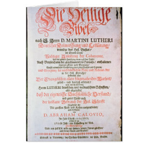 Die heilige Bibel, Vol. I., 1681