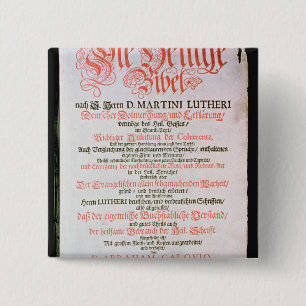 Die heilige Bibel, Vol. I., 1681 Button
