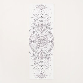 Die heilige Blüte – Himmlische Heilige Geometrie Y Yogamatte