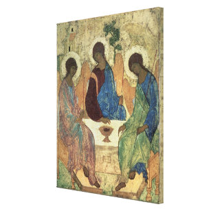 Die Heilige Dreifaltigkeit, 1420s Leinwanddruck