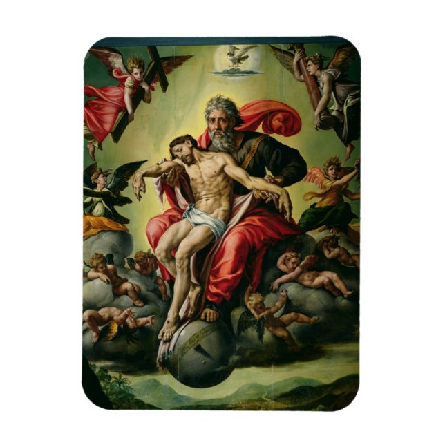 Die Heilige Dreifaltigkeit Magnet (Vertikal)