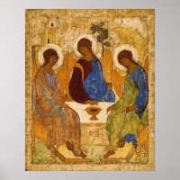 Die Heilige Dreifaltigkeit von Andrei Rublev
