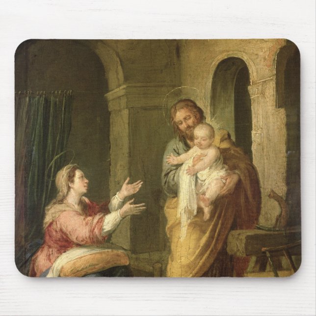 Die heilige Familie, c.1660-70 Mousepad (Vorne)