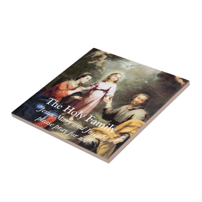 Die heilige Familie Fliese (Seite)