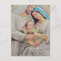 Die Heilige Familie: Göttliche Liebe 2026 Kalender