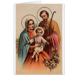 Die heilige Familie - Jesus, Mary und Joseph