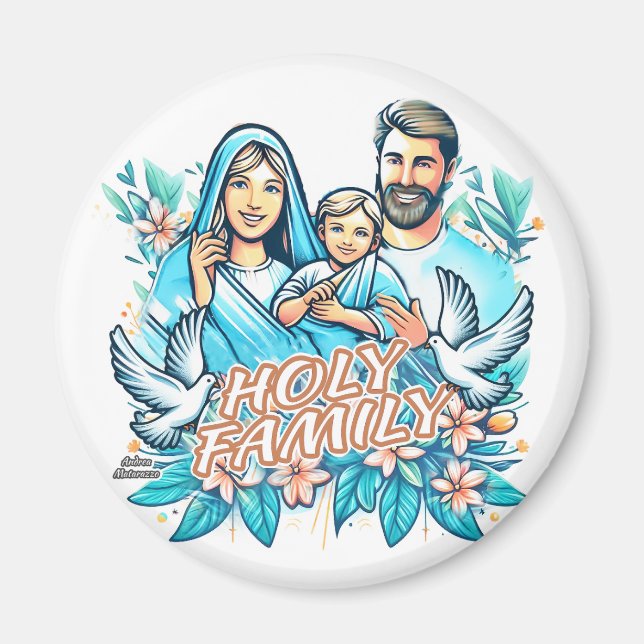 Die heilige Familie Magnet (Vorne)