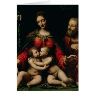 Die heilige Familie mit dem Säugling Johannes