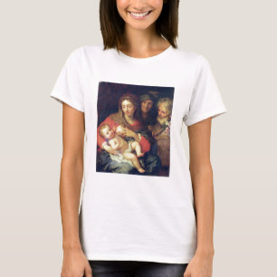 Die heilige Familie mit Elizabeth (Öl auf Platte) T-Shirt