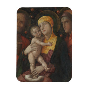 Die heilige Familie mit Heiliger Maria Magdalene Magnet