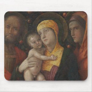 Die heilige Familie mit Heiliger Maria Magdalene Mousepad